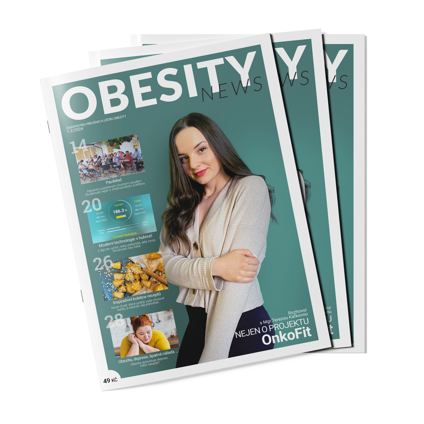 Roční předplatné Obesity NEWS - obálka časopisu